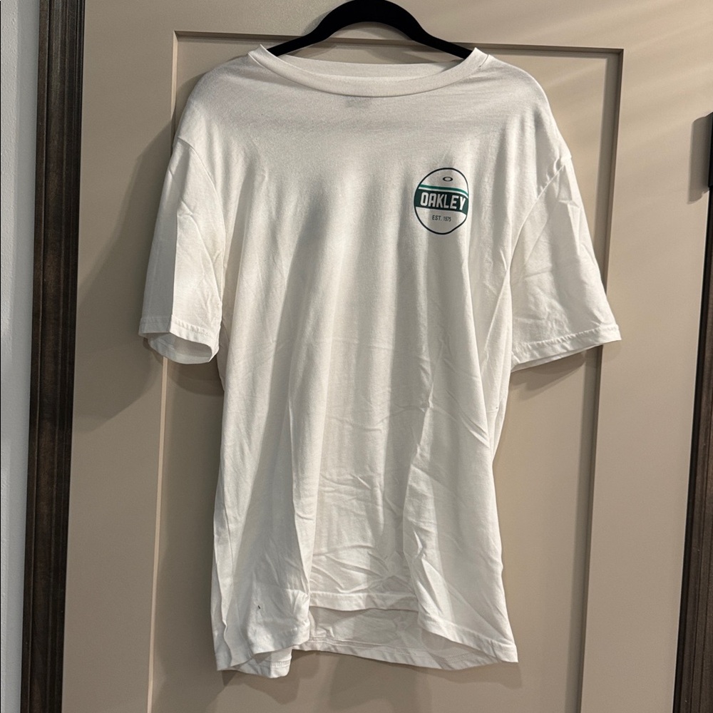Oakley Classic White Tee with Logo